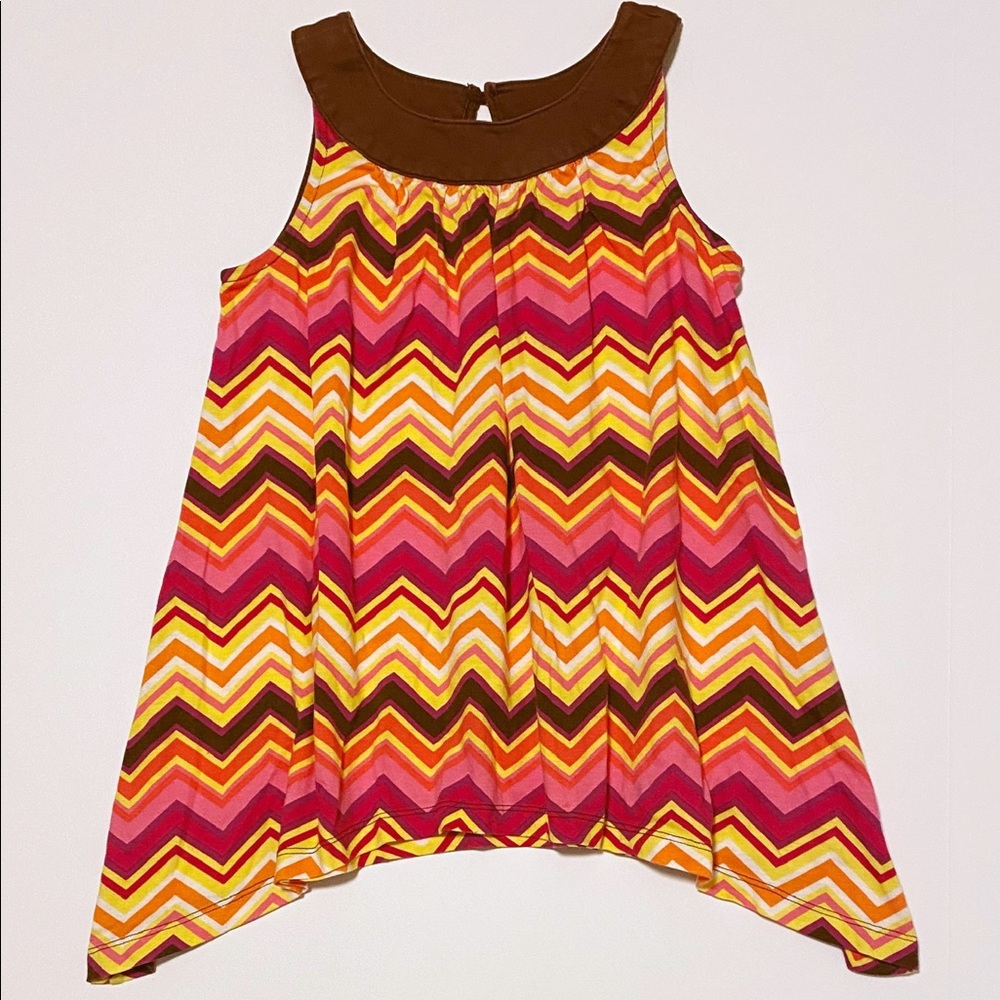 Hanna Andersson Zig Zag Tunic Tank - 120 (7)
